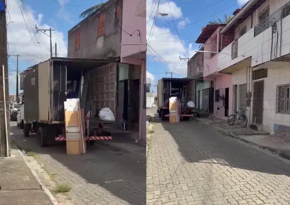 Cerca de oito famílias são expulsas de residências no Barroso, em Fortaleza, nesta quinta (30)