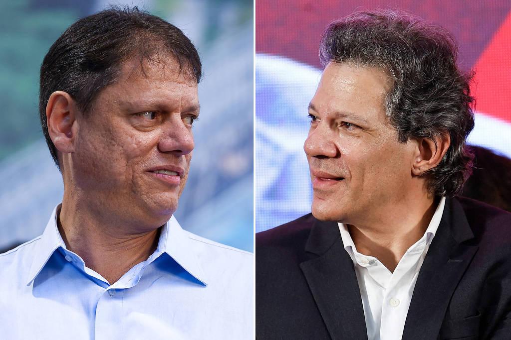Genial/Quaest: Tarcísio mantém vantagem em SP e tem 41% contra 26% de Haddad no 1º turno