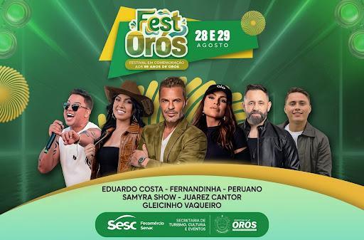 69 Anos de História: Fest Orós 2026 Abre Seus Festejos Nesta Sexta (28)