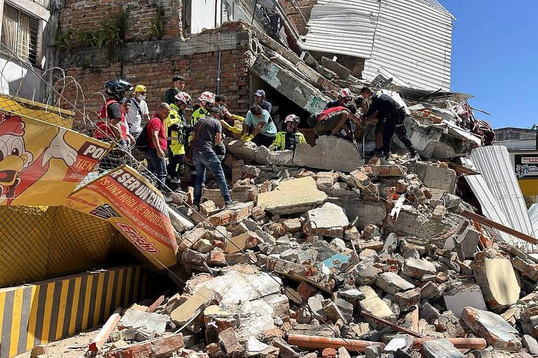 Ao menos 111 mortos após o 'maior terremoto da década' atingir a Colômbia