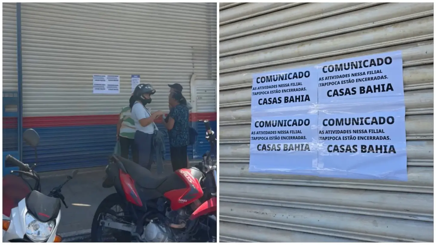 Casas Bahia encerra atividades e fecha loja no Centro de Itapipoca
