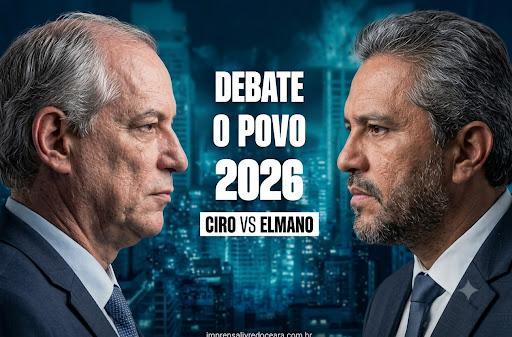 Debate para o governo do Ceará tem troca de acusações e ataques diretos entre Ciro Gomes e Elmano de Freitas