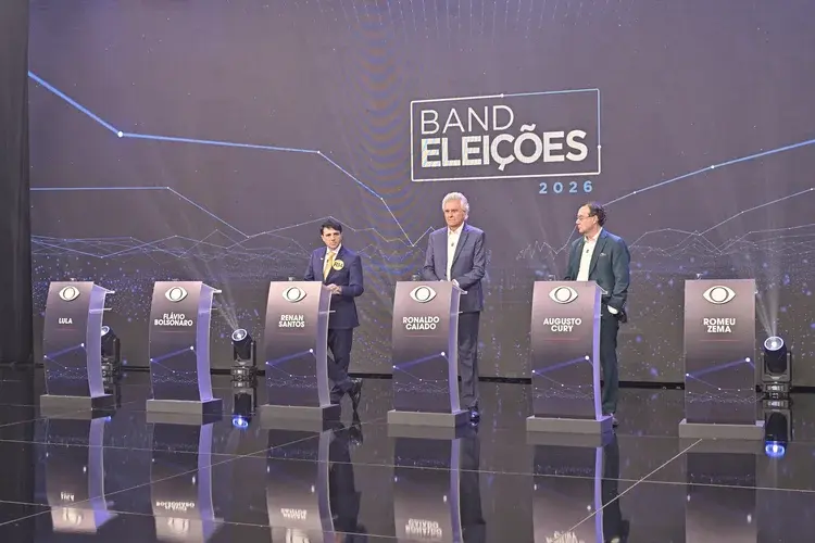 Lula e Flávio viram alvo em debate da Band marcado por ausências