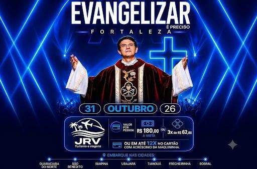 O XIX Evangelizar É Preciso Fortaleza acontecerá no sábado, 31 de outubro de 2026