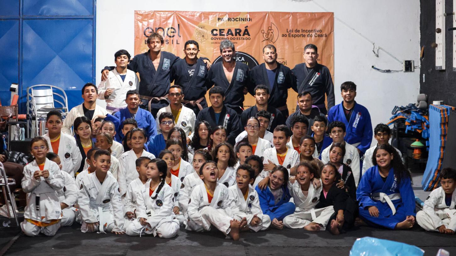 Projeto Educa Jiu-Jitsu transforma 1,6 mil vidas no Ceará