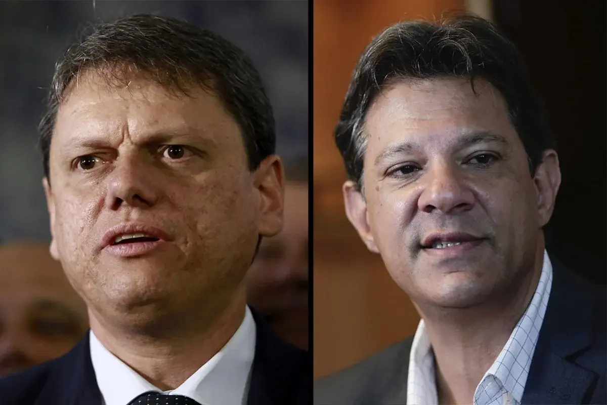 Quaest em SP: Tarcísio tem 40% e Haddad, 27%, no 1º turno