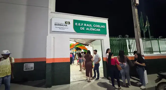 Três escolas da rede municipal são reinauguradas em Barbalha