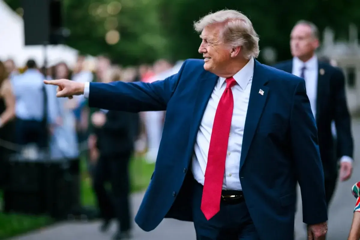 Trump e André Esteves trataram sobre Venezuela e eleições no Brasil. 