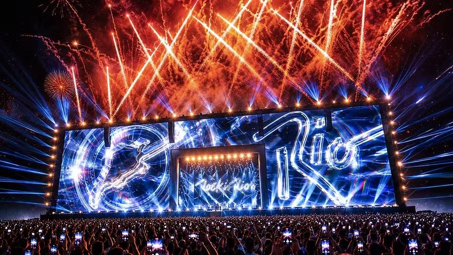 3º dia de Rock in Rio vira baile de formatura chuvoso com Calvin Harris e Black Eyed Peas; veja resumo