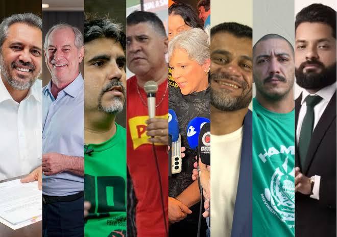 Agenda dos candidatos ao Governo do Ceará nesta quarta-feira (9); veja compromissos