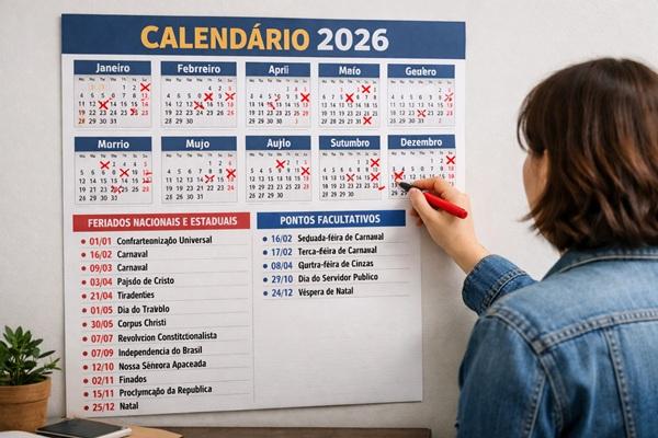 Brasil terá mais 5 feriados em 2026 e o próximo é em uma segunda-feira; veja quais são