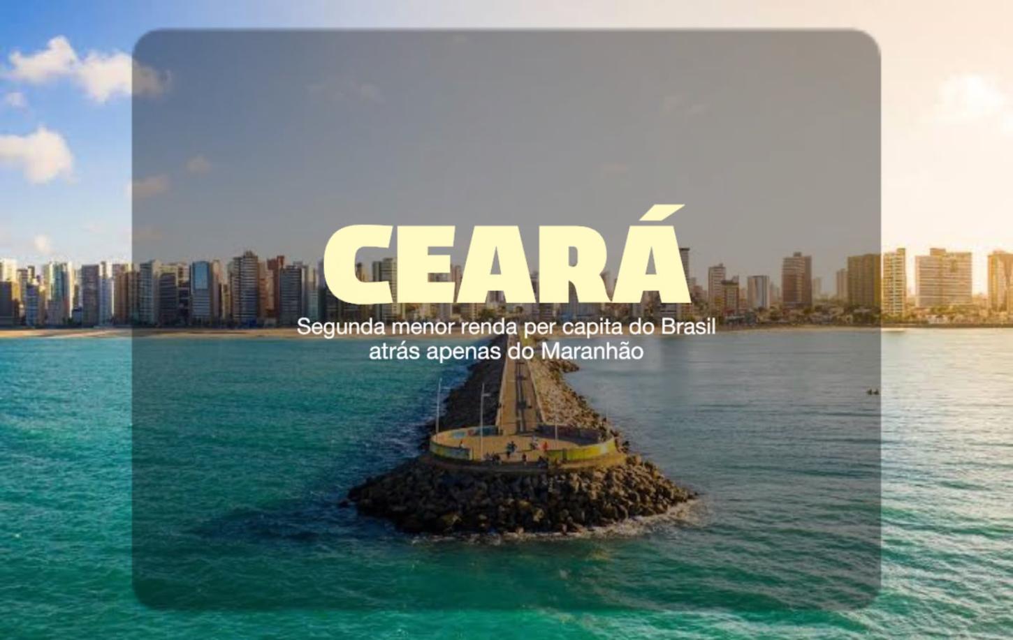 Desafio econômico: Ceará tem a segunda menor renda per capita do país, revela IBGE