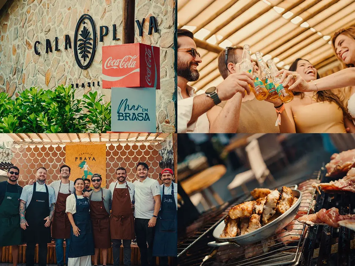 Fogo e Mar: Cala Playa transforma a Praia do Futuro no epicentro da alta gastronomia na brasa