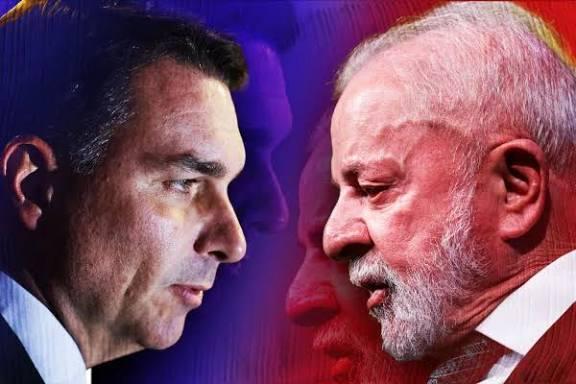 Futura: Flávio tem 48,1% no 2º turno; Lula, 43,7%