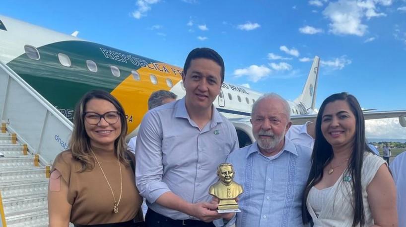  Lula visita obras do Cinturão das Águas no Crato nesta sexta-feira (4)