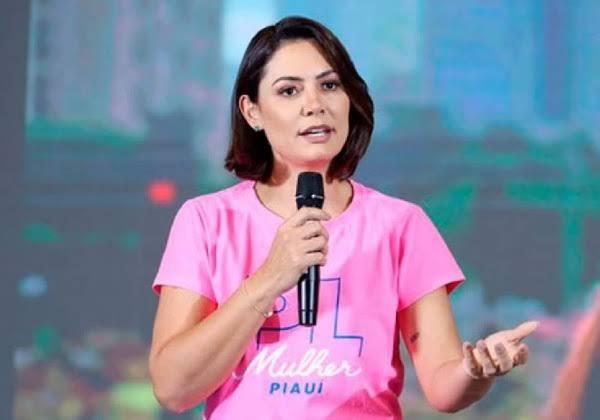 Michelle Bolsonaro é internada em Brasília por crise de enxaqueca