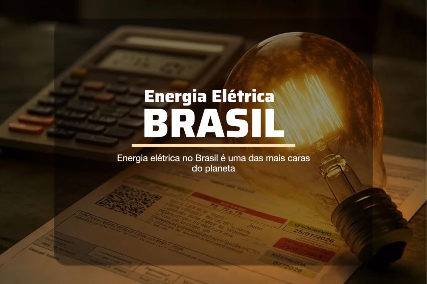 O paradoxo elétrico brasileiro: matriz limpa gera energia barata, mas impostos e subsídios deixam conta mais cara que a de 77 países
