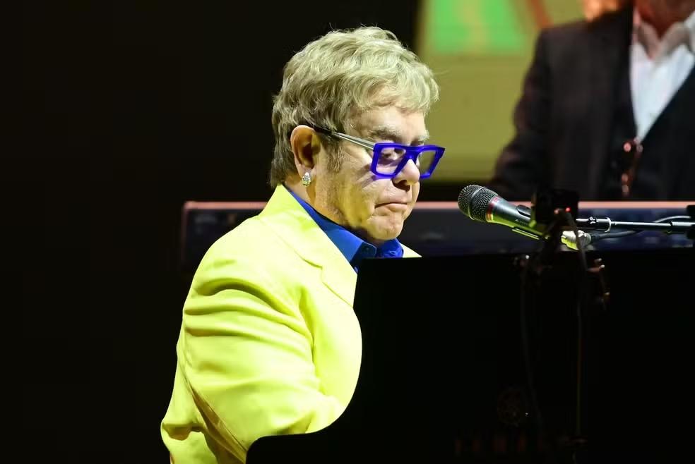 Elton John faz show exclusivo no Rock in Rio 2026 — Foto: Leo Franco/AgNews