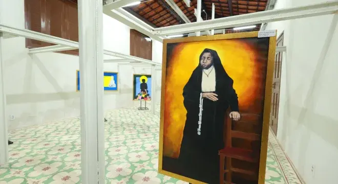 Centro de Artesanato em Juazeiro do Norte oferta curso gratuito de pintura em tela; veja como se inscrever