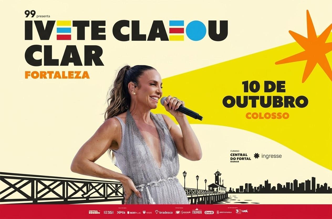 Com palco 360º e open bar, Ivete Sangalo comanda projeto de samba e pagode no Colosso Fortaleza