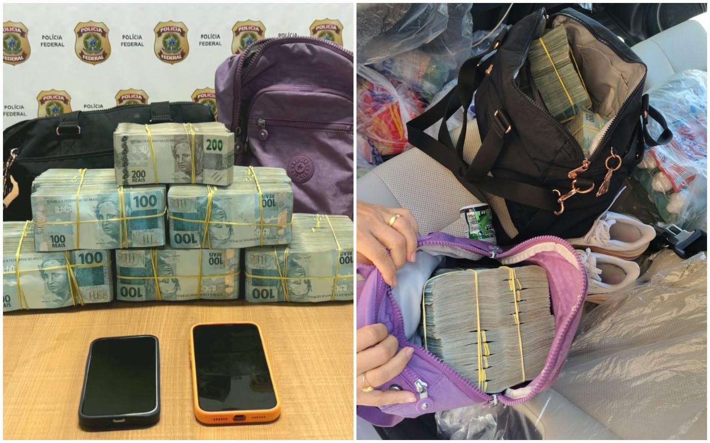Operação contra lavagem de dinheiro da PF prende dois suspeitos com R$ 600 mil em Itapipoca