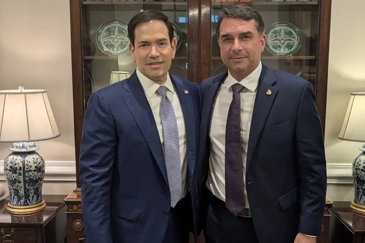 Rubio arquitetou fuga de Flávio Bolsonaro aos EUA, diz aliado de Trump
