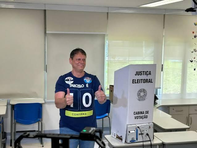 Tarcísio é reeleito governador de São Paulo