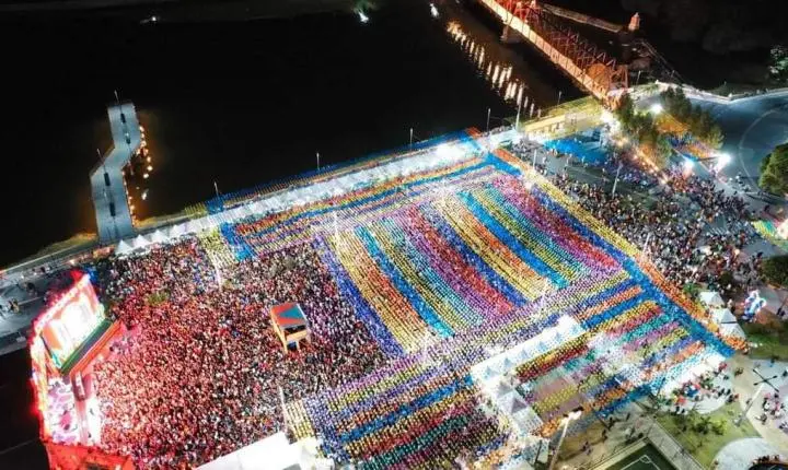 A 12ª edição do Granchitão, realizada em Granja, registrou público estimado em 74 mil pessoas na Arena Beira Rio