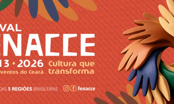 A 8ª edição do Festival Nacional de Artesanato e Cultura do Ceará (FENACCE) ocorre de 4 a 13 de setembro de 2026, no Centro de Eventos do Ceará