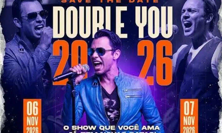 Fenômeno da Eurodance nos Anos 90, Double You Retorna a Fortaleza para Shows Exclusivos em Novembro
