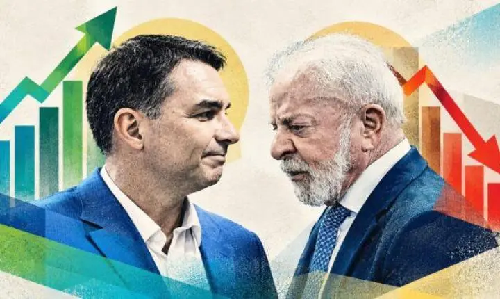 Flávio tem 42% contra 40% de Lula no 2º turno, diz Quaest (veja o vídeo)