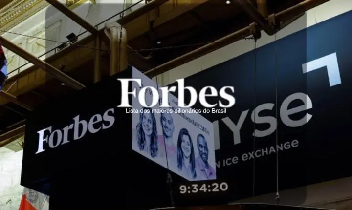 Forbes divulga lista dos maiores bilionários do Brasil em 2026; veja quem são