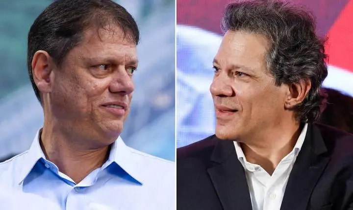 Genial/Quaest: Tarcísio mantém vantagem em SP e tem 41% contra 26% de Haddad no 1º turno