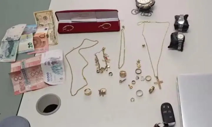 Joias e moedas estrangeiras furtadas em Fortaleza são recuperadas pela polícia no interior do Estado