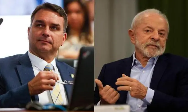 Lula chama Flávio de 'pior dos Bolsonaros' na estreia no rádio; senador aposta em economia e família