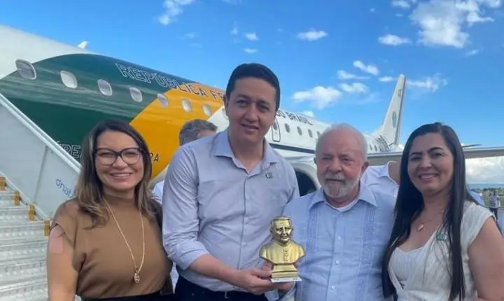  Lula visita obras do Cinturão das Águas no Crato nesta sexta-feira (4)