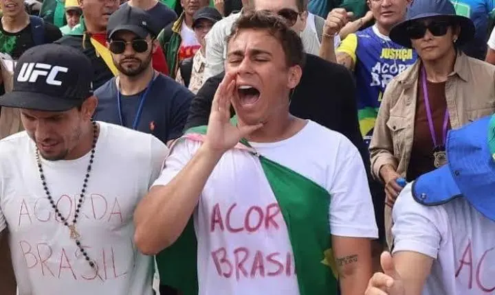 Nikolas leva pressão contra Alcolumbre para o Amapá em ato marcado para este domingo (13); veja o vídeo