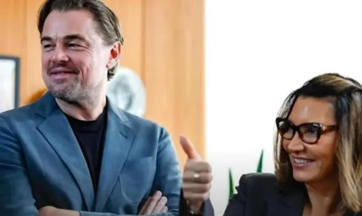 No Planalto, Lula, Janja e DiCaprio conversam sobre meio ambiente
