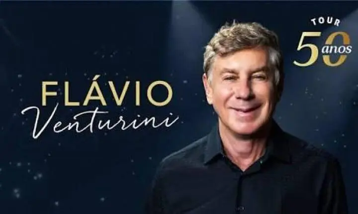 O show de Flávio Venturini 50 anos de carreira