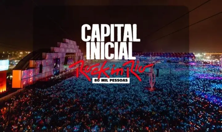 O Som de Uma Geração: Capital Inicial Une Dado Villa-Lobos e 80 Mil Vozes no Maior Show do Palco Sunset no Rock in Rio 2026