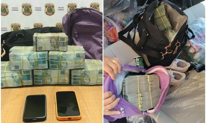 Operação contra lavagem de dinheiro da PF prende dois suspeitos com R$ 600 mil em Itapipoca