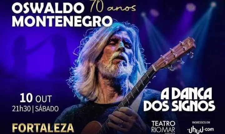 Oswaldo Montenegro celebra 70 anos e traz turnê 