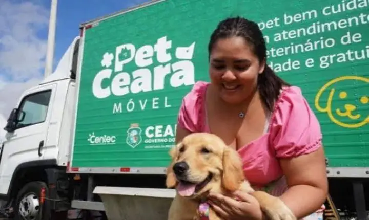 Pet Ceará Móvel realiza castração gratuita de cães e gatos em Aracoiaba a partir de segunda-feira (19)