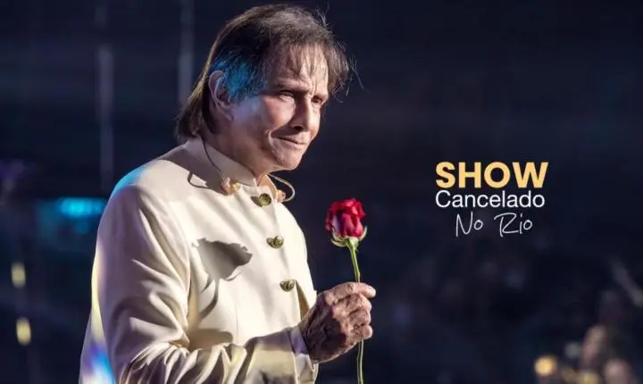 Roberto Carlos tem show cancelado faltando 1h30 para início no RJ