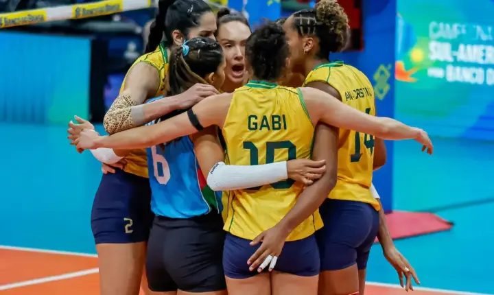 Vôlei: Brasil é campeão Sul-Americano e garante vaga na Olimpíada de 2028