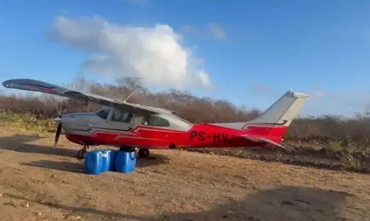 Polícia apreende duas aeronaves e 25 kg de crack em pista clandestina no Ceará